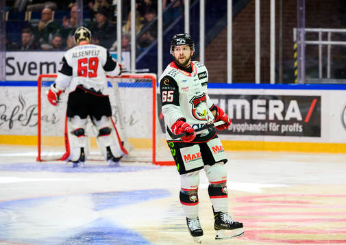 Malmö Redhawks Alexander Molldén deppar