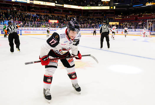 Malmö Redhawks Pathrik Westerholm deppar