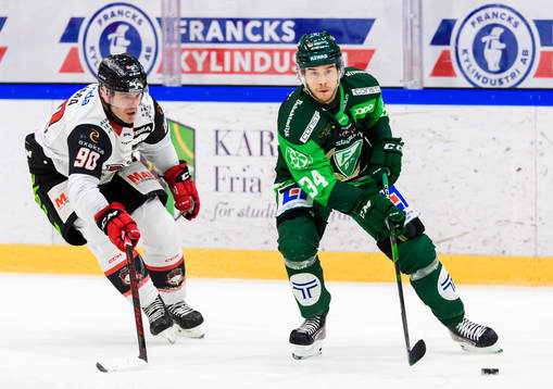Malmö Redhawks Lance Bouma och Färjestads Michael