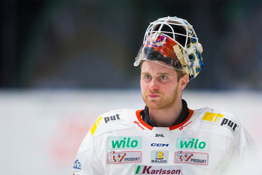 Växjös målvakt Adam Åhman
