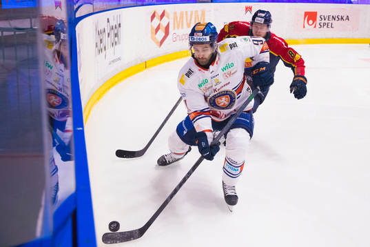 Växjös Andrew Calof och Djurgårdens Linus Arnesson