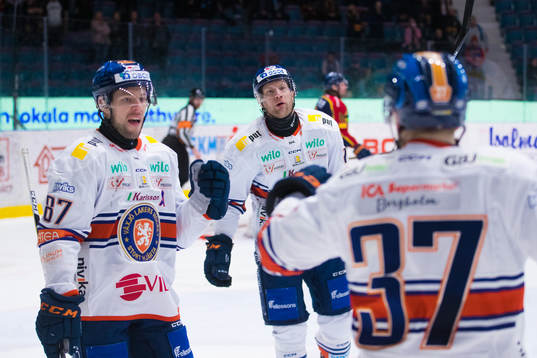 Växjös Robert Rosén, Richard Gynge och Glenn Gustafsson