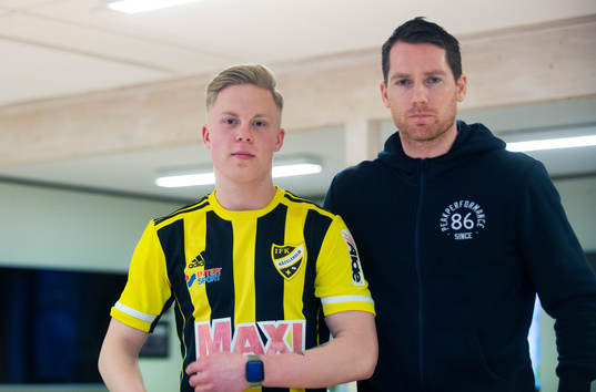 IFK Hässleholms nyförvärv Wictor Willseus i Hässleholm