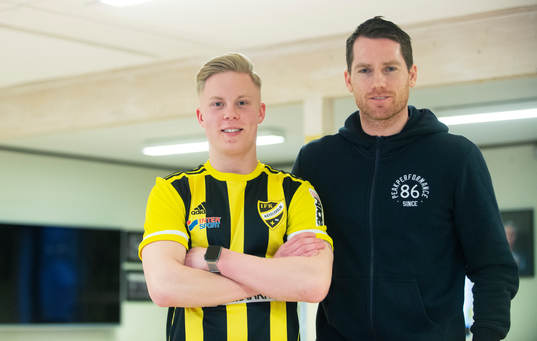 IFK Hässleholms nyförvärv Wictor Willseus i Hässleholm