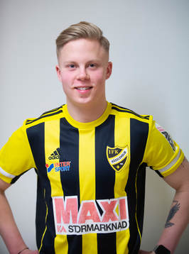 IFK Hässleholms nyförvärv Wictor Willseus i Hässleholm