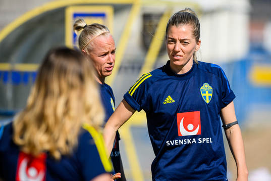 Caroline Seger and Linda Sembrant