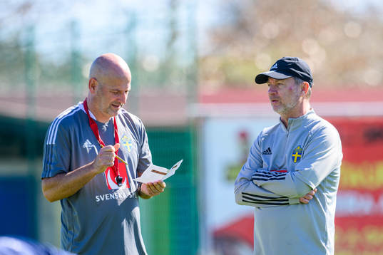 Magnus Wikman, assistant coach and Peter Gerhardsson, head