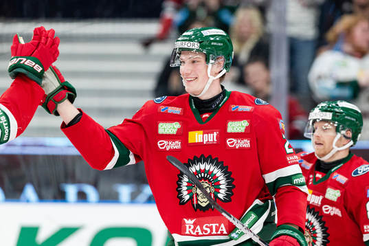 Frölundas Elmer Söderblom jublar