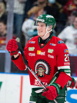 Frölundas Elmer Söderblom jublar