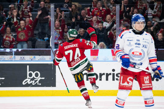Frölundas Andreas Borgman jublar