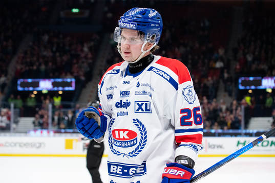Oskarshamns Lukas Pilö deppar