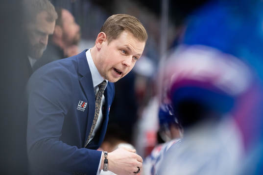 Oskarshamns tränare Martin Filander