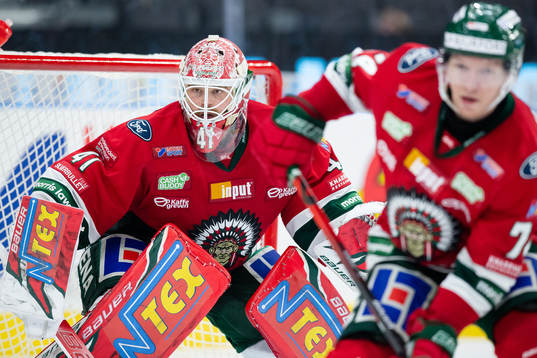 Frölundas målvakt Niklas Rubin