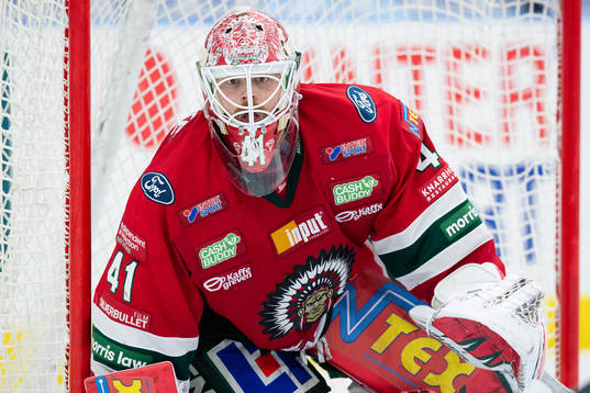 Frölundas målvakt Niklas Rubin