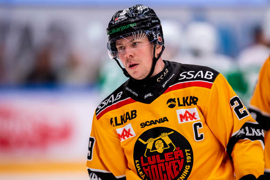 Luleås Erik Gustafsson deppar