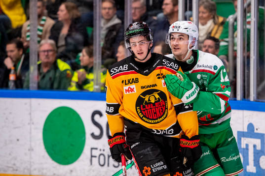 Luleås Isac Brännström  och Rögles Brady Ferguson