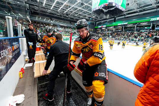 Luleås Sami Lepistö deppar