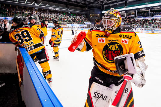 Luleås målvakt Joel Lassinantti