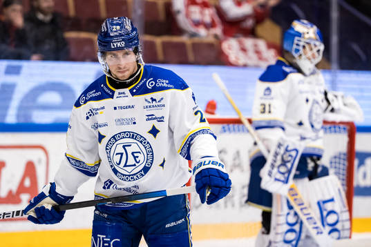 Leksands Justin Kloos deppar