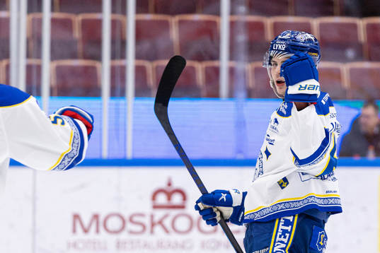 Leksands Alexander Lundqvist jublar