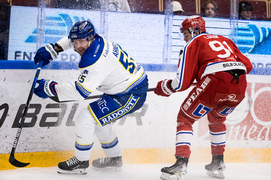 Leksands Jonas Ahnelöv och Timrås Viktor Lodin
