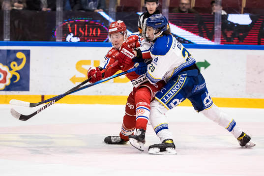 Timrås Joey LaLeggia och Leksands Lian Bichsel