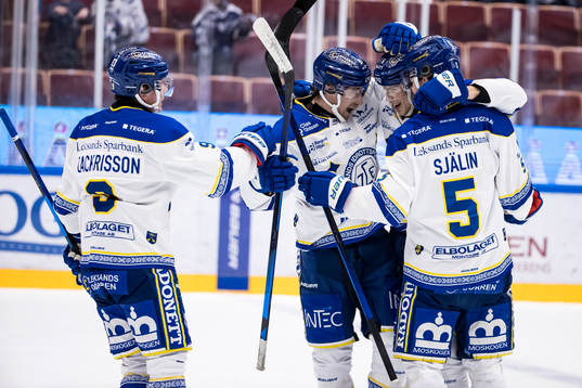 Leksands Alexander Lundqvist jubel