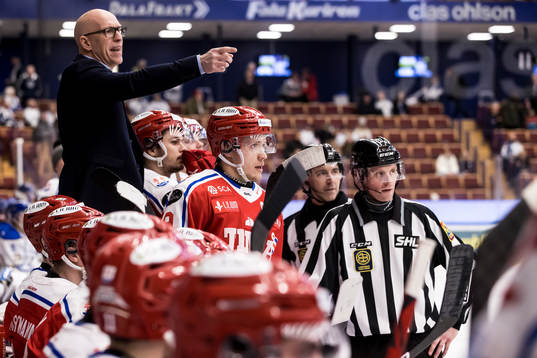 Timrås tränare Fredrik Andersson och