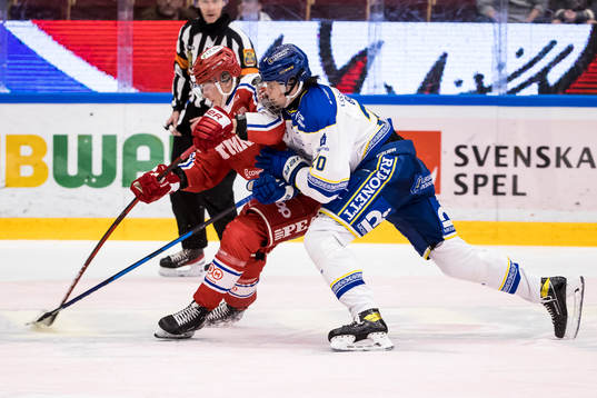 Timrås Joey LaLeggia och Leksands Lian Bichsel