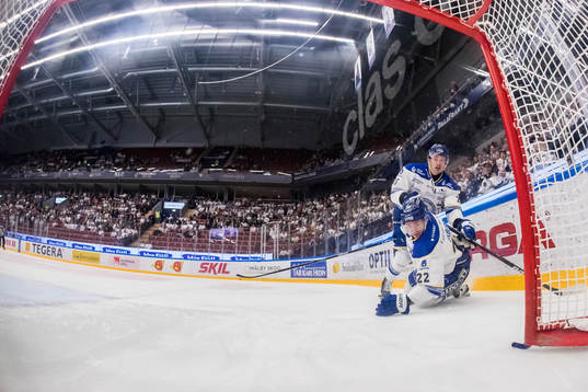 Leksands Tobias Ekberg och Leksands Patrik Norén