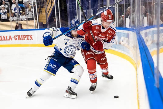 Leksands Oskar Lang och Timrås Filip Westerlund