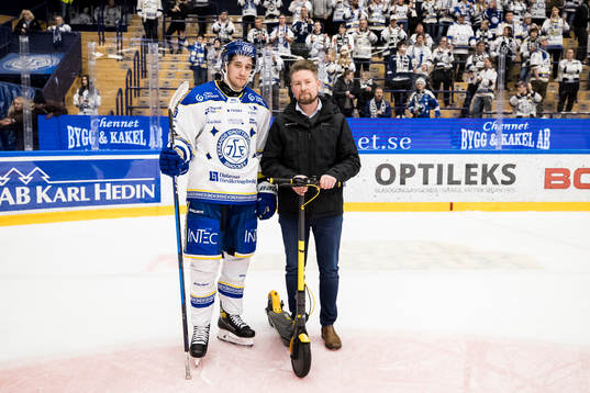 Leksands Max Veronneau utsedd till matchens lirare