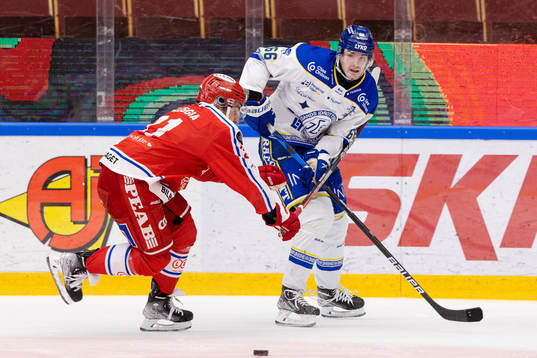 Timrås Joey LaLeggia och Leksands Nils Åman