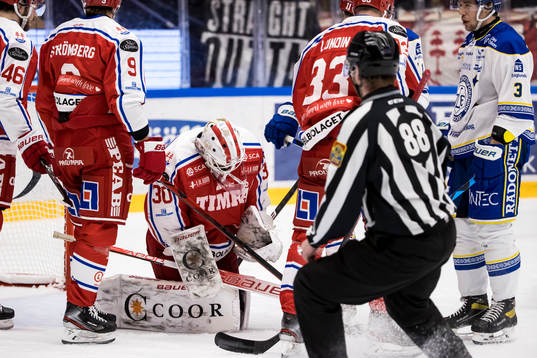 Timrås målvakt Jacob Johansson