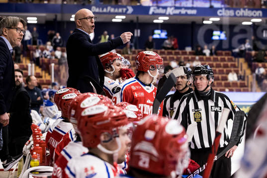 Timrås tränare Fredrik Andersson och