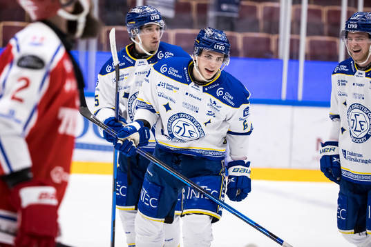 Leksands Alexander Lundqvist jubel