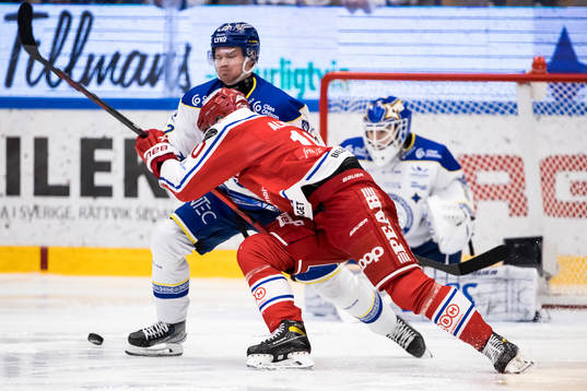 Leksands Tobias Ekberg och Timrås Robin Alvarez