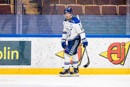 Leksands Justin Kloos deppar