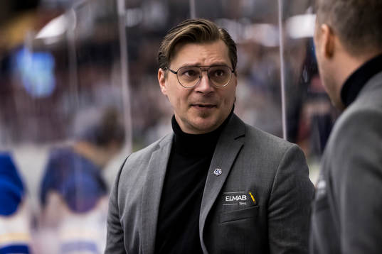 Leksands tränare Björn Hellkvist