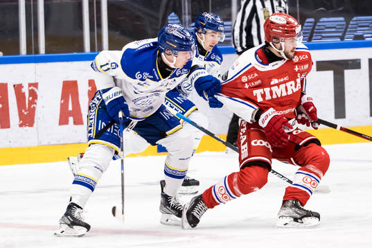 Leksands Martin Karlsson och Timrås Pontus Åberg