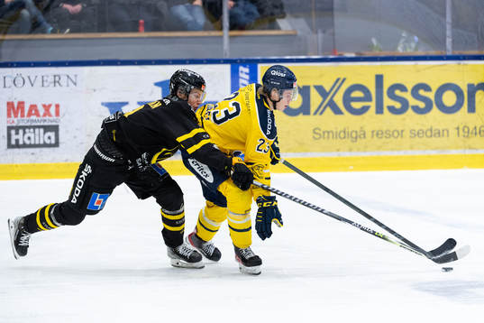 Västerås Jimmie Jansson och Södertäljes Albert Sjöberg