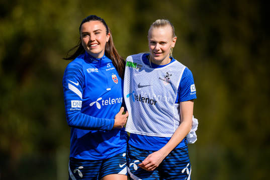 Ingrid Syrstad Engen and Karina Sævik