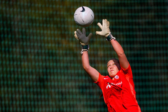 Goalkeeper Aurora Mikalsen