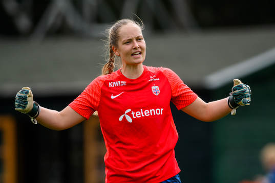 Goalkeeper Aurora Mikalsen