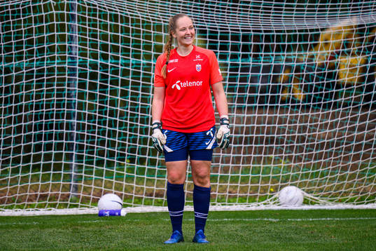 Goalkeeper Aurora Mikalsen