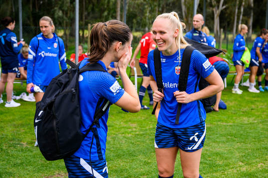 Tuva Hansen and Maria Thorisdottir