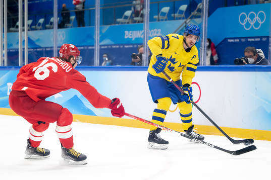 Sergei Plotnikov of Russia and Henrik Tömmernes of Sweden