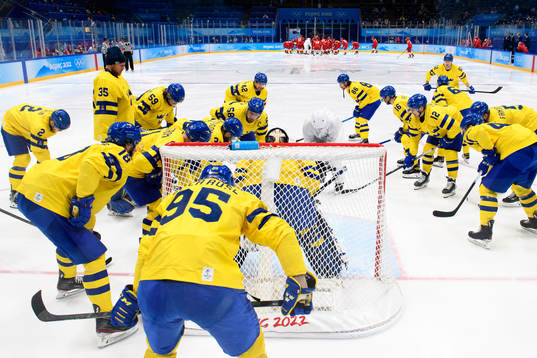 The Swedish players