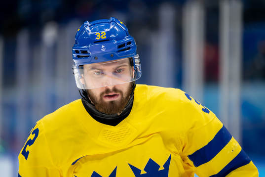 Lukas Bengtsson of Sweden in the men’s ice hockey