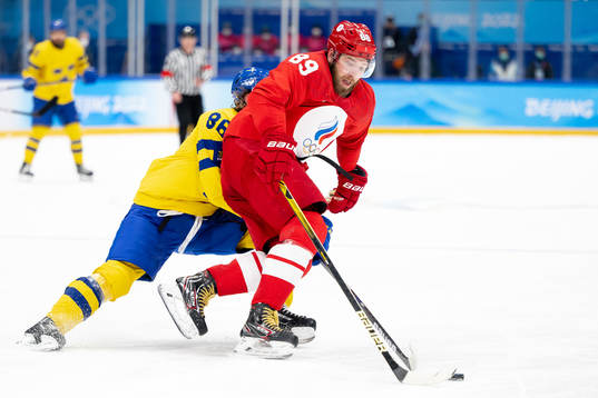 Mathias Bromé of Sweden and Nikita Nesterov of Russia in